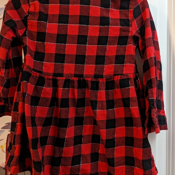 2T red and black dress - Picture 3 of 3